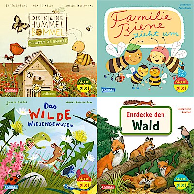 Maxi-Pixi-4er-Set 111: Meine Natur-Bilderbücher (4x1 Exemplar)