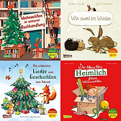 Maxi-Pixi-4er-Set 121: Winterzauber (4x1 Exemplar)