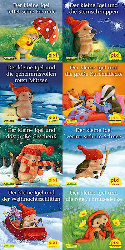 Pixi-8er-Set 263: Der kleine Igel (8x1 Exemplar)
