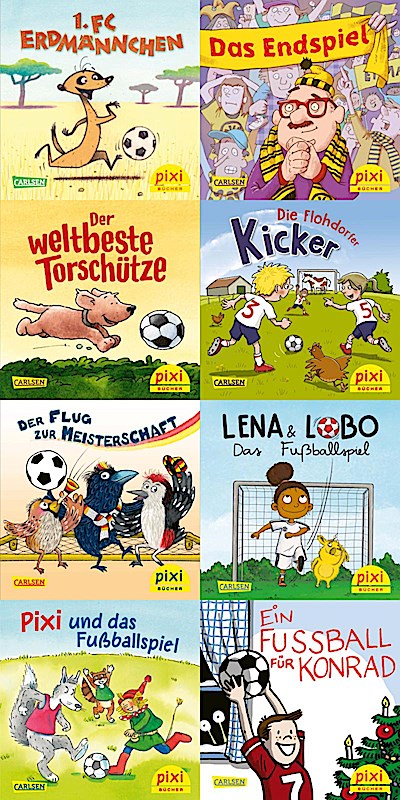 Pixi-Box 285: Pixi und seine Fußball-Freunde (8x8 Exemplare)