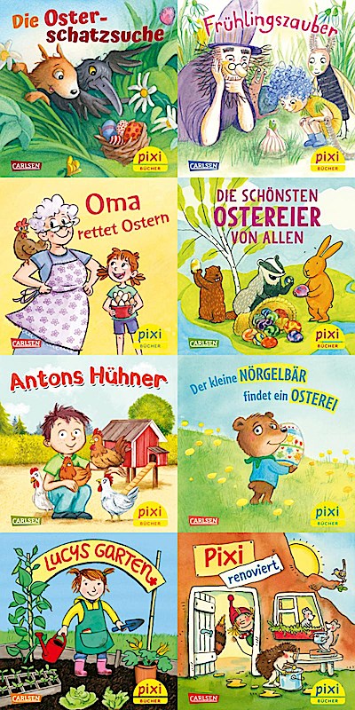 Pixi-Box 294: Der Frühling ist da bei Pixi (8x8 Exemplare)