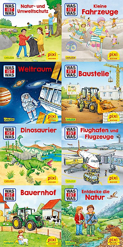 Pixi-Box 296: Pixi zeigt dir WAS IST WAS (8x8 Exemplare)