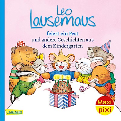 Maxi Pixi 322: VE 5 Leo Lausemaus feiert Geburtstag (5 Exemplare)