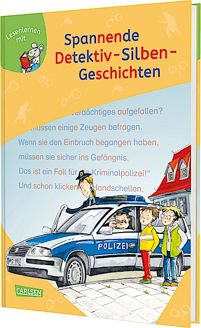 LESEMAUS zum Lesenlernen Sammelbände: Spannende Detektiv-Silben-Geschichten