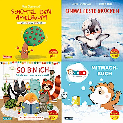 Maxi-Pixi-Box 110: Bilderbücher zum Mitmachen (4x5 Exemplare)