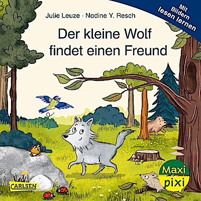 Maxi Pixi 470: VE 5: Der kleine Wolf findet einen Freund (5 Exemplare)