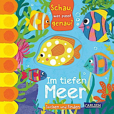 Schau, was passt genau? Im tiefen Meer