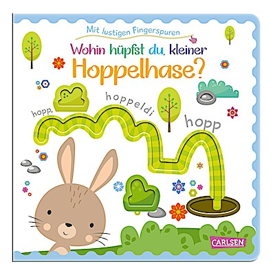 Wohin hüpfst du, kleiner Hoppelhase?