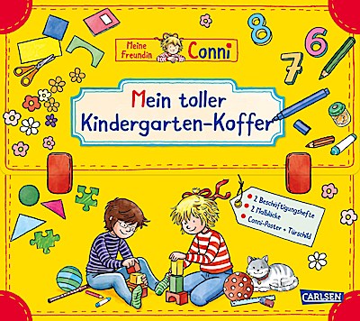 Conni Gelbe Reihe (Beschäftigungsbuch): Mein toller Kindergarten-Koffer (Buch-Set für den Kindergarten)