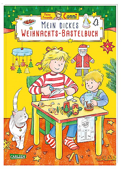 Conni Gelbe Reihe (Beschäftigungsbuch): Mein dickes Weihnachts-Bastelbuch
