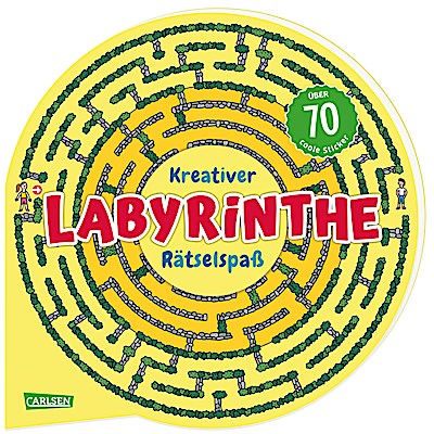 Kreativer Labyrinthe-Rätselspaß