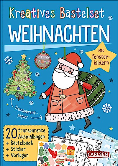 Bastelset für Kinder: Kreatives Bastelset: Weihnachten