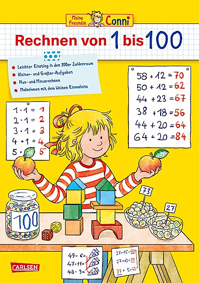 Conni Gelbe Reihe (Beschäftigungsbuch): Rechnen von 1 bis 100