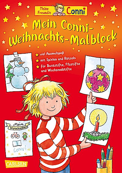 Mein Conni Weihnachts-Malblock