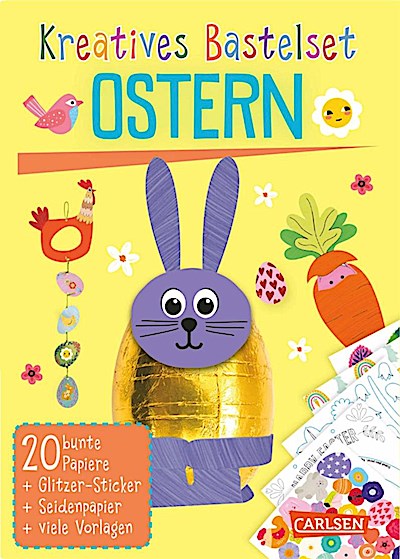 Bastelset für Kinder: Kreatives Bastelset: Ostern