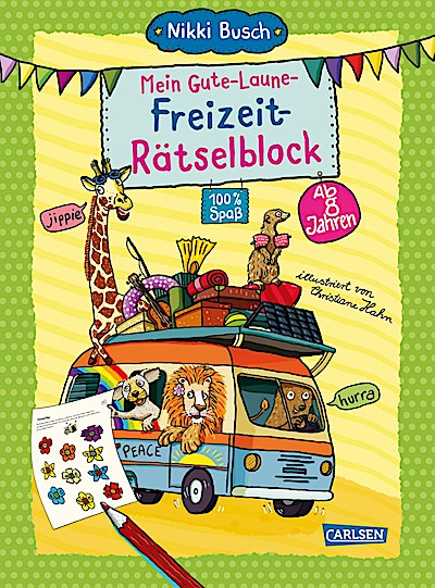 Rätselspaß Grundschule: Mein Gute-Laune-Freizeit-Rätselblock