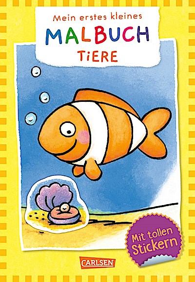 Mein erstes kleines Malbuch: Tiere