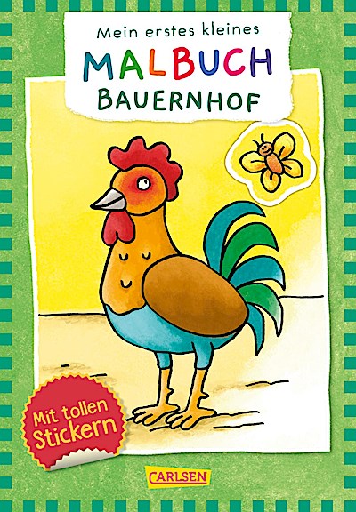 Mein erstes kleines Malbuch: Bauernhof