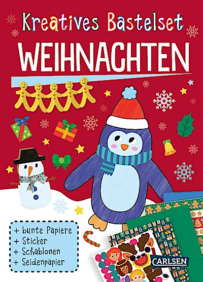Bastelset für Kinder: Kreatives Bastelset: Weihnachten 2025