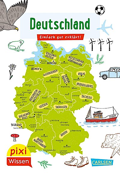 Pixi Wissen 109: VE 5 Deutschland (5 Exemplare)