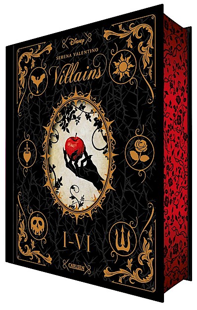 Disney Villains: Villains Band I-VI: Luxusausgabe mit Farbschnitt im düsteren Dark-Fantasy-Setting