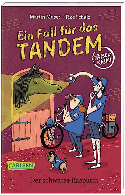 Ein Fall für das Tandem: Der schwarze Rasputin, Rätselkrimi ab 9 Jahren (Detektivgeschichte mit Wimmel-, Such- und Denkrätseln zum Knobeln und Lösen des Falls)
