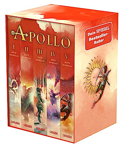 Die Abenteuer des Apollo: Taschenbuchschuber Bände 1-5