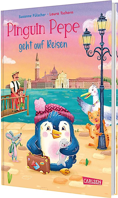 Pinguin Pepe geht auf Reisen