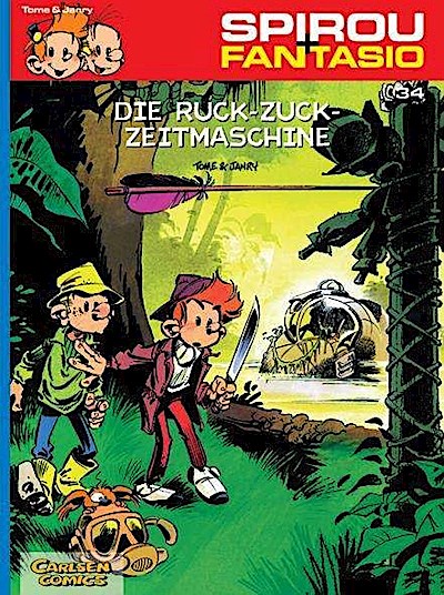 Spirou & Fantasio 34: Die Ruck-Zuck-Zeitmaschine