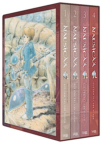 Nausicaä aus dem Tal der Winde, Doppelband-Edition Bände 1-4 im Schuber