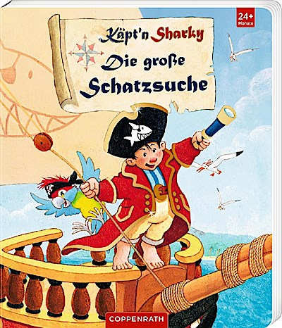 Käpt’n Sharky - Die große Schatzsuche (Pappbilderbuch)