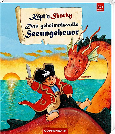 Käpt’n Sharky - Das geheimnisvolle Seeungeheuer (Pappbilderbuch)
