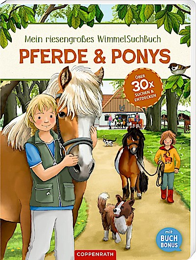 Mein riesengroßes WimmelSuchBuch: Pferde & Ponys