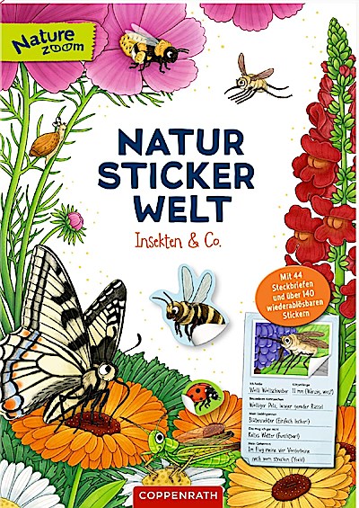 Natur-Stickerwelt - Insekten und Co.