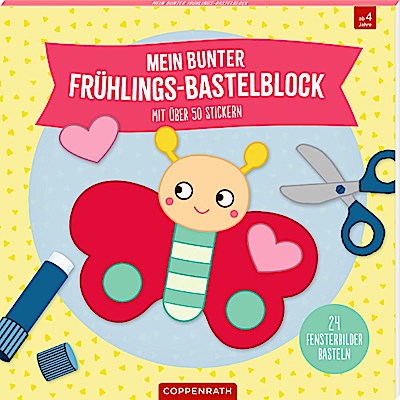 Mein bunter Frühlings-Bastelblock