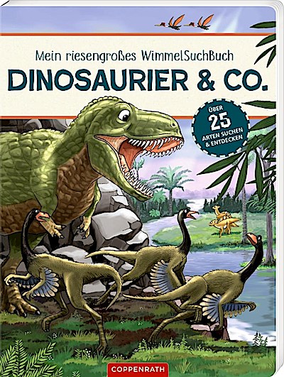 Mein riesengroßes WimmelSuchBuch: Dinosaurier & Co.