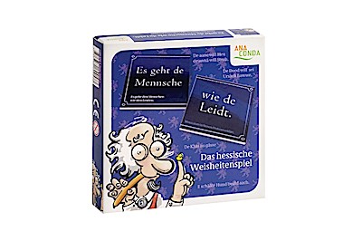 Es geht de Mensche wie de Leidt - Das hessische Weisheitenspiel