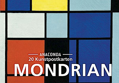 Postkarten-Set Piet Mondrian