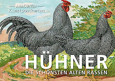Postkarten-Set Hühner