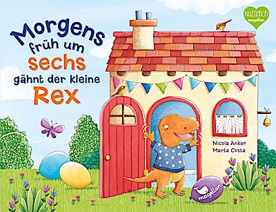 Morgens früh um sechs gähnt der kleine Rex