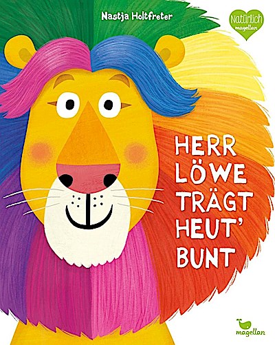Herr Löwe trägt heut’ bunt