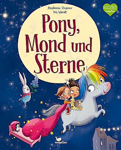 Pony, Mond und Sterne