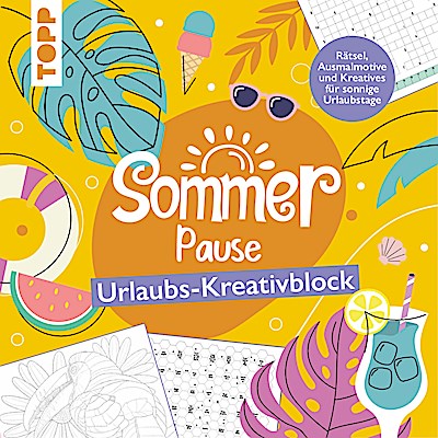 Sommer-Pause! Urlaubs-Kreativblock