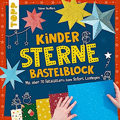 Kinder-Sterne-Bastelblock