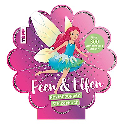 Anziehpuppen-Stickerbuch: Feen