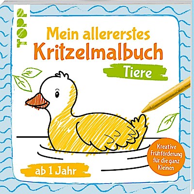 Mein allererstes Kritzelmalbuch Tiere