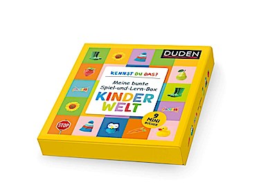 Duden 12+ Kennst du das? Meine bunte Spiel-und-Lernbox: Kinderwelt