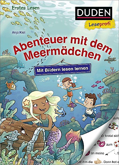 Duden Leseprofi - Mit Bildern lesen lernen: Abenteuer mit dem Meermädchen