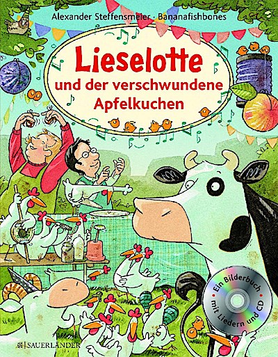 Lieselotte und der verschwundene Apfelkuchen. Buch mit CD