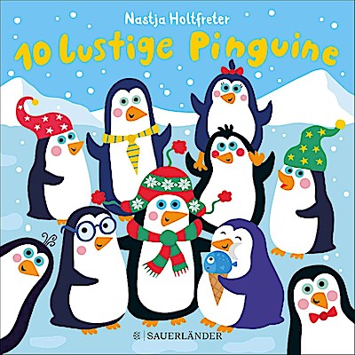 10 lustige Pinguine